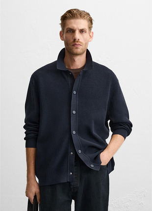 Кофта zara кардиган 6674/313 navy blue