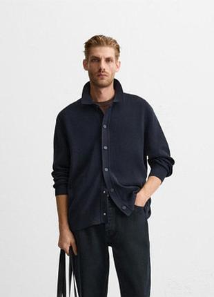 Кофта zara кардиган 6674/313 navy blue 3