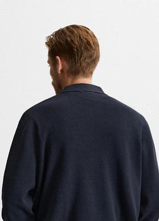 Кофта zara кардиган 6674/313 navy blue 5