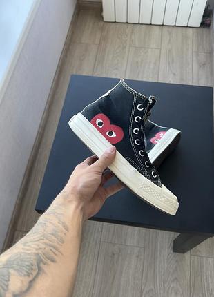 Кеди converse x comme des garçons