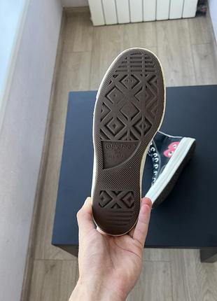 Кеди converse x comme des garçons 6