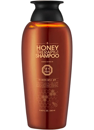 Шампунь для волос "медовая терапия" professional honey therapy shampoo daeng gi meo ri,250мл