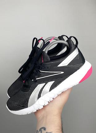 Оригінальні кросівки reebok flexagon чорні сріблясті 38.5 р. 25 см