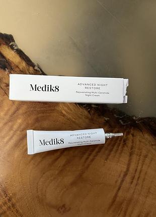 Нічний крем для обличчя medik8 advanced night restore, 5 ml