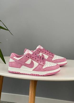 Кросівки nike dunk low next nature sail pink