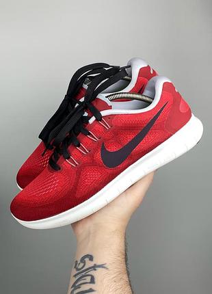 Оригінальні кросівки nike free rn червоні 43 р. 27.5 см