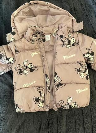 Куртка h&m -disney 86 р( 12-18місяців)