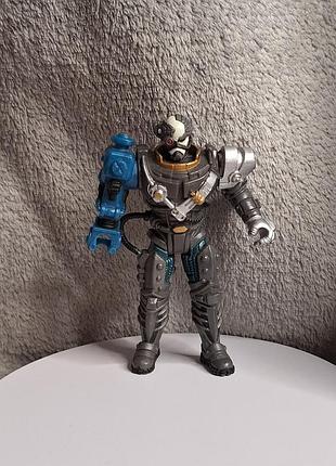 Винтажная фигурка робота-киборга, borg drone из серии space quest mission squad от производителя chap mei (2001 год выпуска