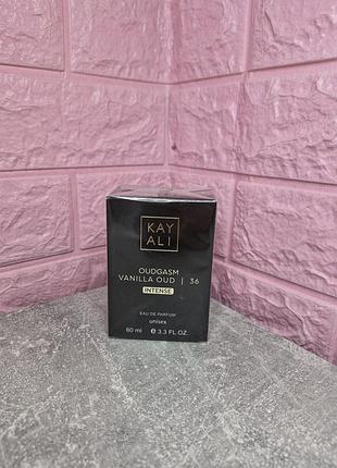 Тестер kayali oudgasm vanilla oud | 36 intense 60 ml (оае) / унісекс аромат