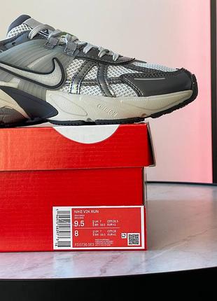 Кроссовки nike v2k run pure platinum wolf grey 6