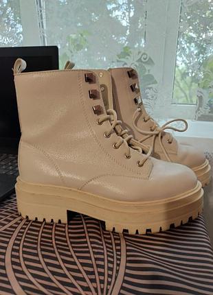 Ботинки жіночі шкіряні, розмір 38, «new look comfort»
