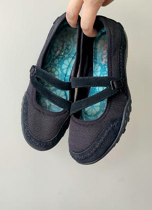 Skechers mary jane черные кроссовки р. 39