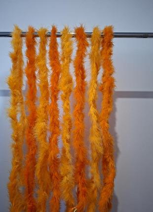 Хелоувин боа перьев карнавальное 3