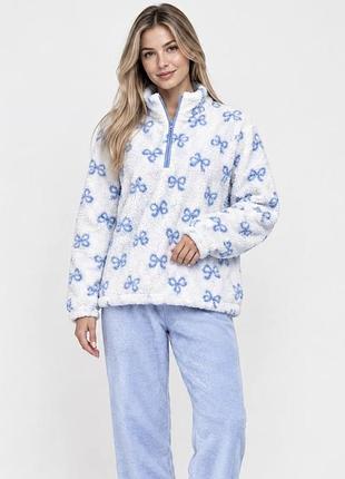 Тепла плюшева піжама primark