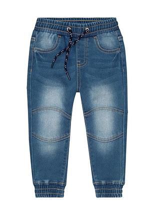 Джинси джоггери джоггери joggers для хлопчика lupilu lycra® 370778 092 см (18-24 months) синій