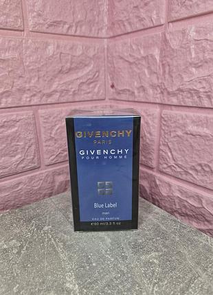 Тестер givenchy pour homme blue label 60 ml (оаэ) / мужской аромат