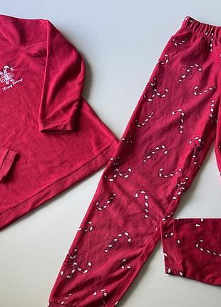 Піжама флісова розпаровка primark
