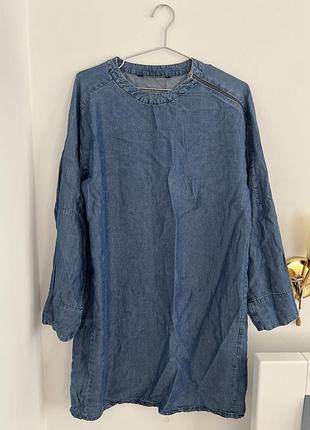 Сукня сарафан джинсовий від zara розмір м
