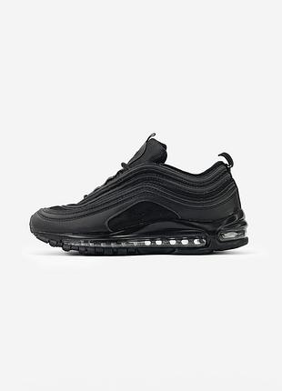 Nike air max 97 triple black 7