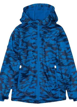 Куртка softshell (софтшел) водоотталкивающая и ветрозащитная для мальчика rocktrail bionic-finish® eco 376206 158-164 см (12-14