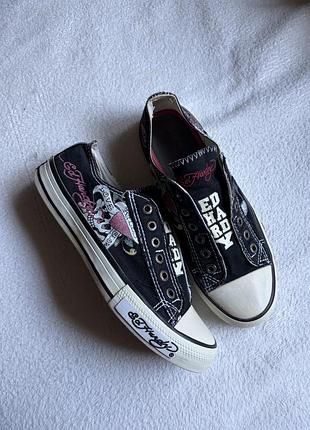 Вінтажні кеди ed hardy y2k