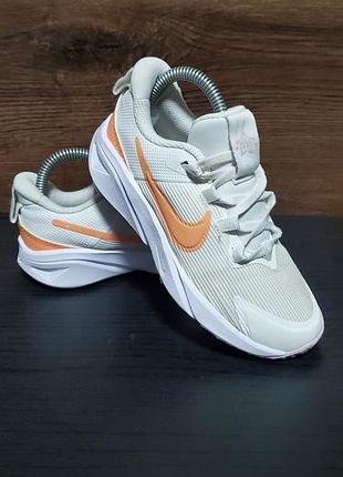 Дитячі кросівки nike star runner 4 nn (ps) у забарвленні світло-сірого (pure platinum)