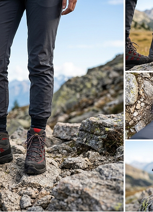 Треккинговые ботинки la sportiva gore-tex vibram (р. 42)