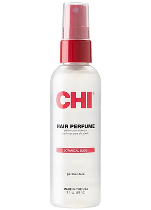 Парфюм для волос с увлажняющим эффектом botanical bliss hair perfume chi, 89 мл