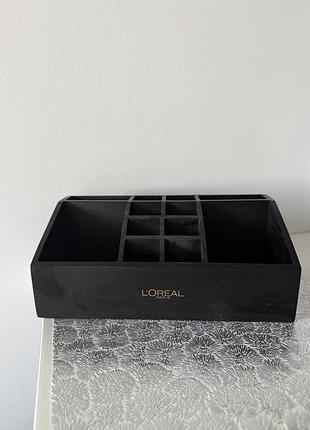 Органайзер для косметики бамбуковий loreal paris