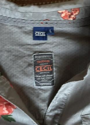 Женская блуза cecil. размер l 3