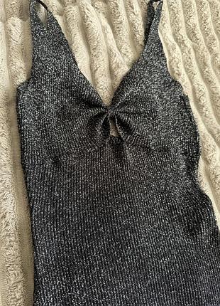 Блискучий боді bershka 2
