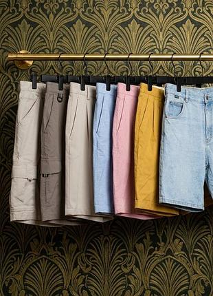 🩳 чоловічі брендові шорти m–xl (old navy, bass, claiborne) | лотом або штучно