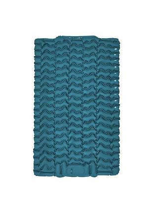 Матрац туристичний надувний двомісний naturehike cnk2550ws019 200х125х6.5 см, синій, для кемпінгу