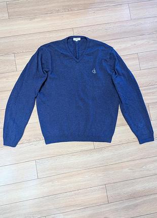 Чоловічий светр з вовни calvin klein golf
