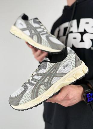 Чоловічі кросівки asics gel-nimbus 10.1 white grey beige