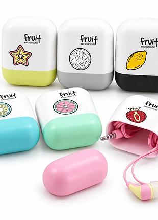 Проводные наушники keeka fruit mc-125
