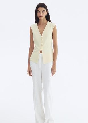 Жилет, костюмна жилетка h&m