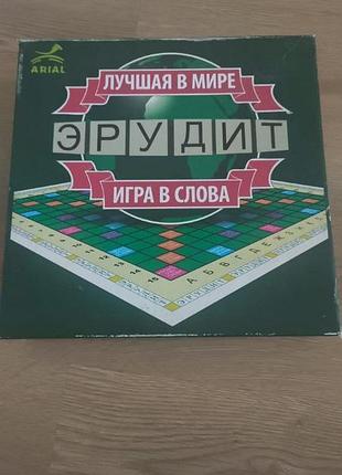 Настольная игра arial эрудит игра в слова