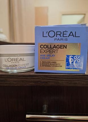 Крем для лица антивозрастной крем для лица l’oréal paris collagen expert age delay cream.