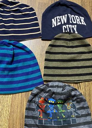 Шапочка для хлопчика 3-6 років