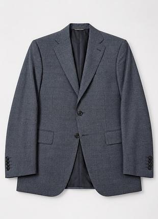 Чоловічий вовняний костюм savile row (super 130's, made in italy), розмір 50 (l)