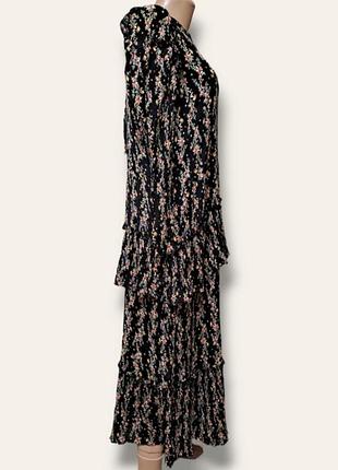 Ярусное платье zara в цветочный принт 4