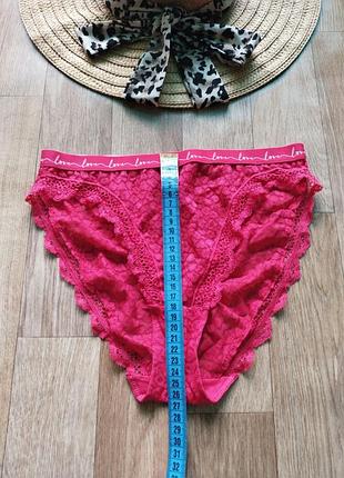 Вишукані мереживні трусики m/l marks & spenser 4