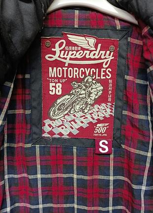 Мото куртка superdry wax 7