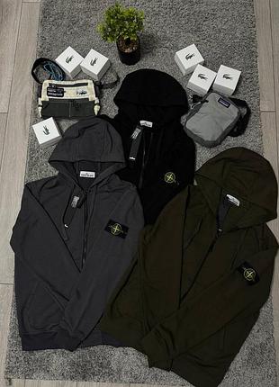 Зіп худі stone island