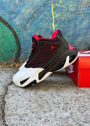 Nike jordan aura 4 white red black 3
