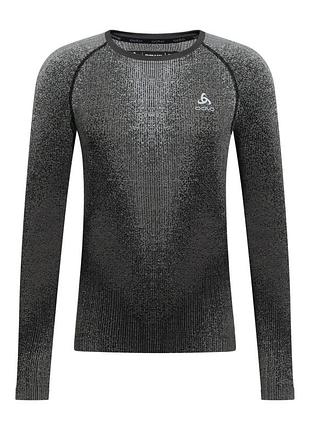 Спортивний лонгслів термокофта odlo blackcomb eco crew neck base layer longsleeve heren