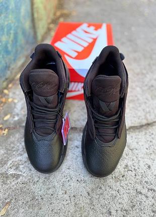 Nike jordan aura 4 black 8