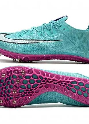 Шиповки nike zoom superfly elite 2 cd4382-300 eur 39 / 24.5 см