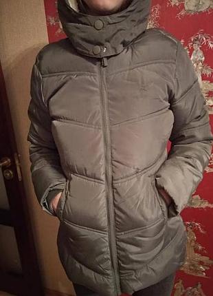 Куртка еврозима с капюшоном h&m